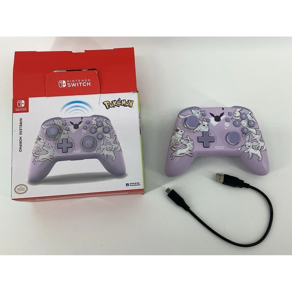 Hori Nintendo Switch Horipad Wireless Controller - Pokemon Eevee Eeveelutions
